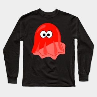 Adorable little red ghost Long Sleeve T-Shirt